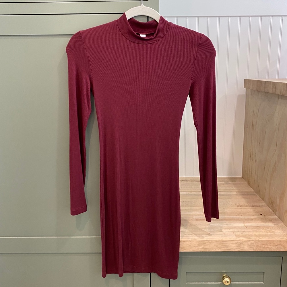 American Apparel long sleeve dress